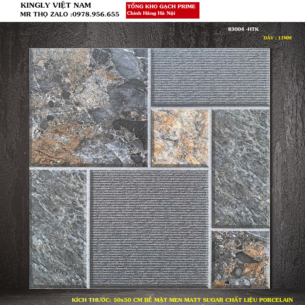 Gạch lát sân 50x50 Prime 83004 Loại 1